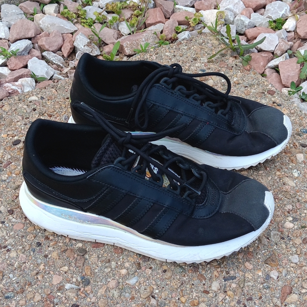 Adidas originals SL Andridge shoes black athletic sneakers women's 8.5
